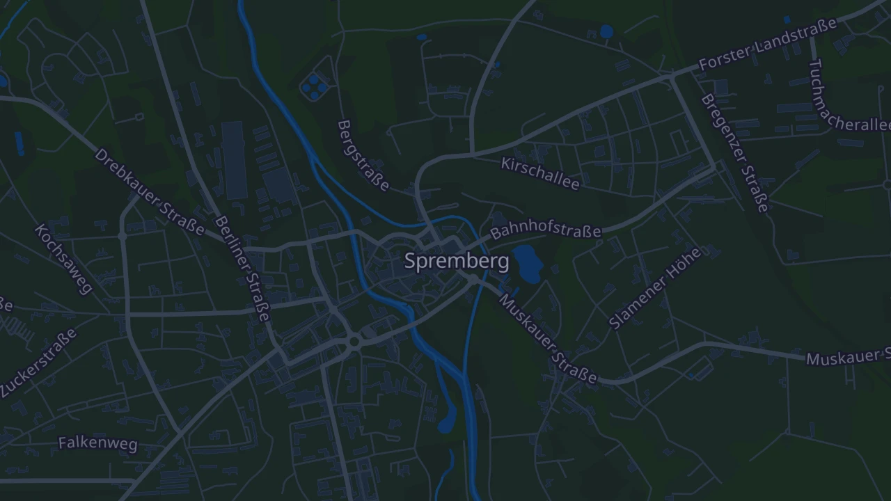Karte von Spremberg