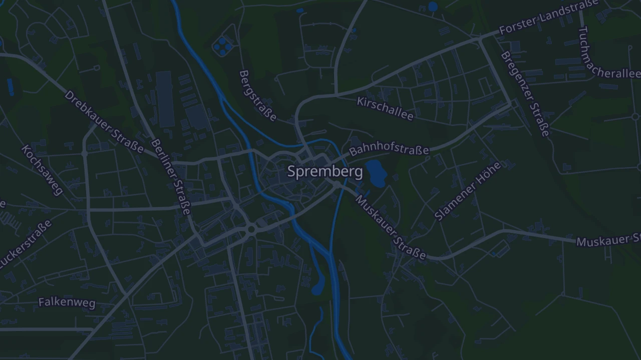 Karte von Spremberg