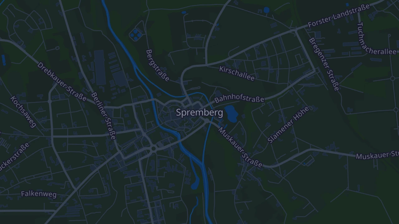 Karte von Spremberg