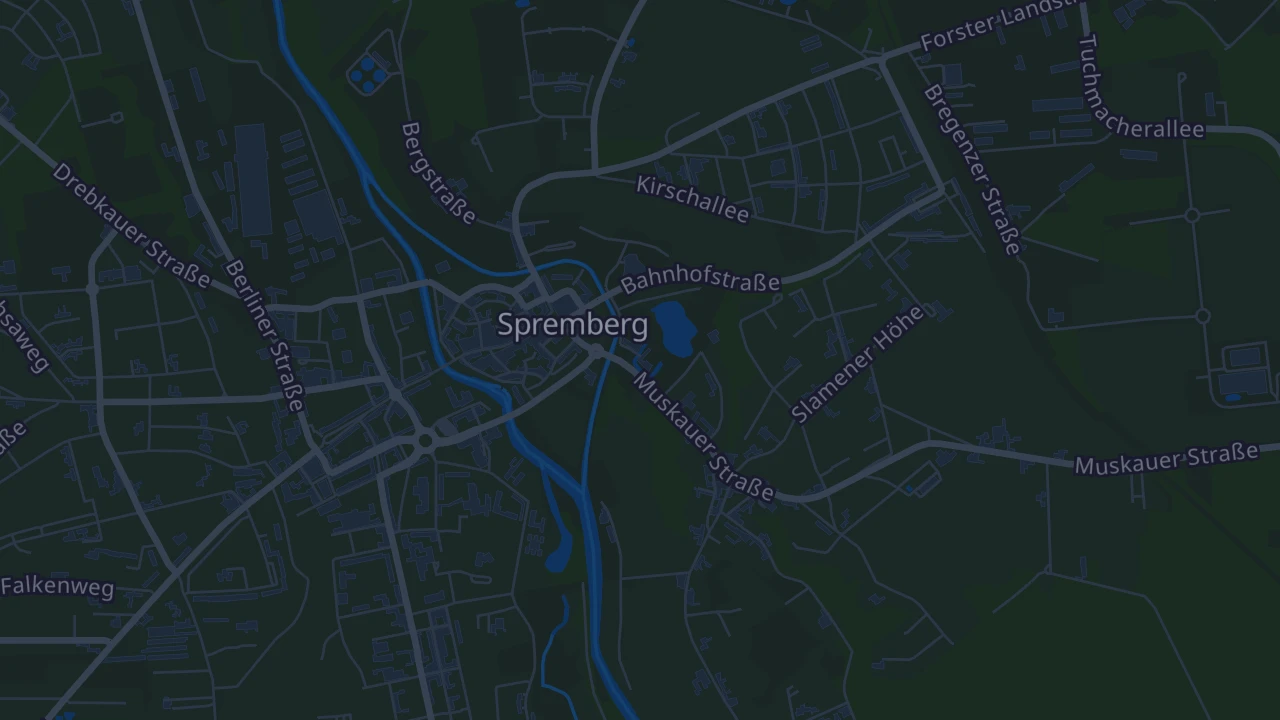 Karte von Spremberg