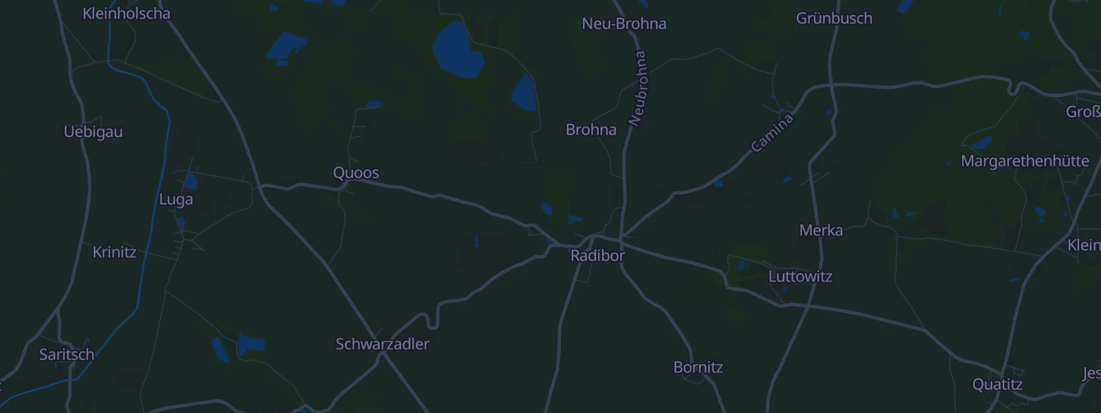 Karte von Radibor