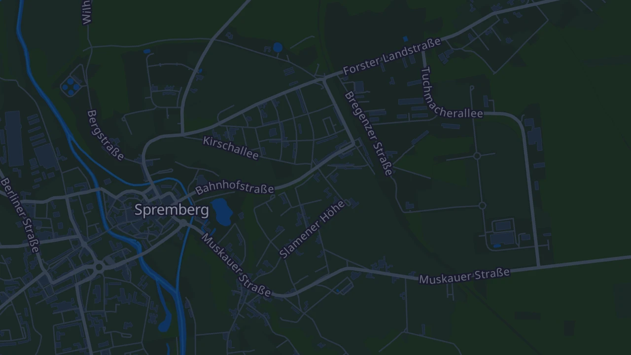 Karte von Spremberg