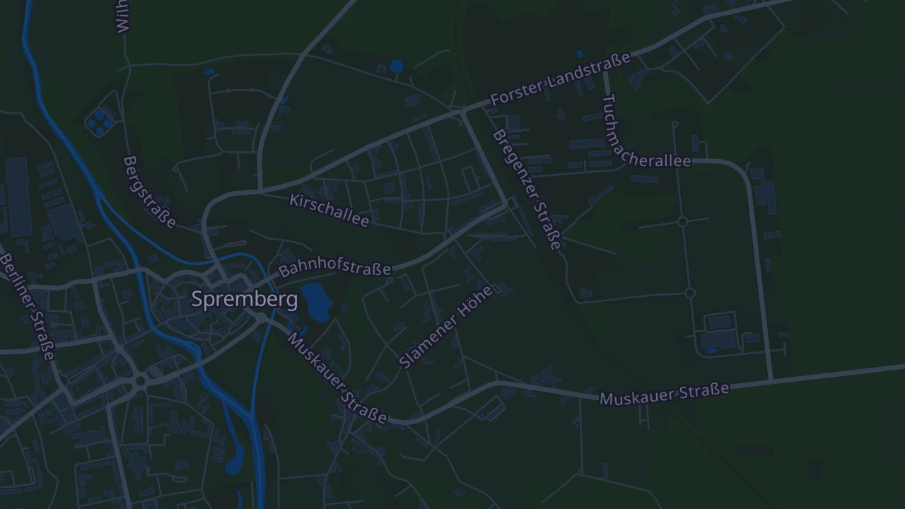 Karte von Spremberg