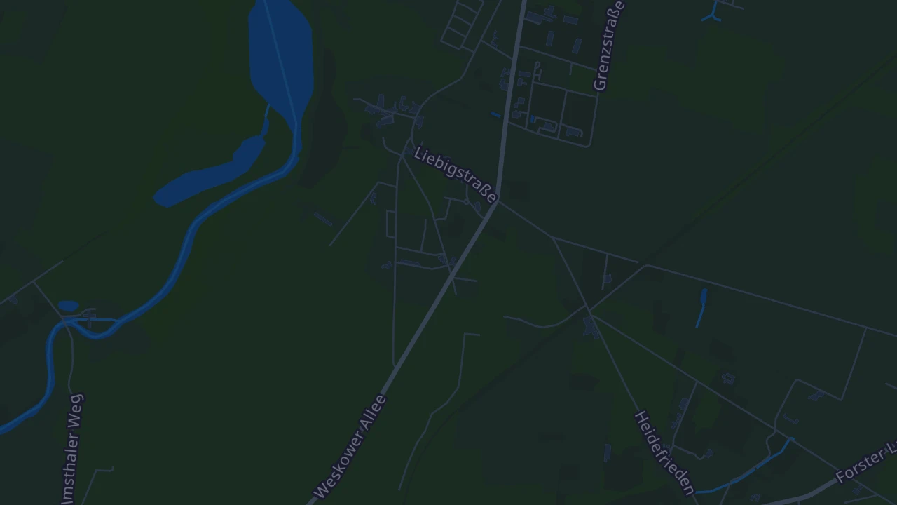 Karte von Spremberg