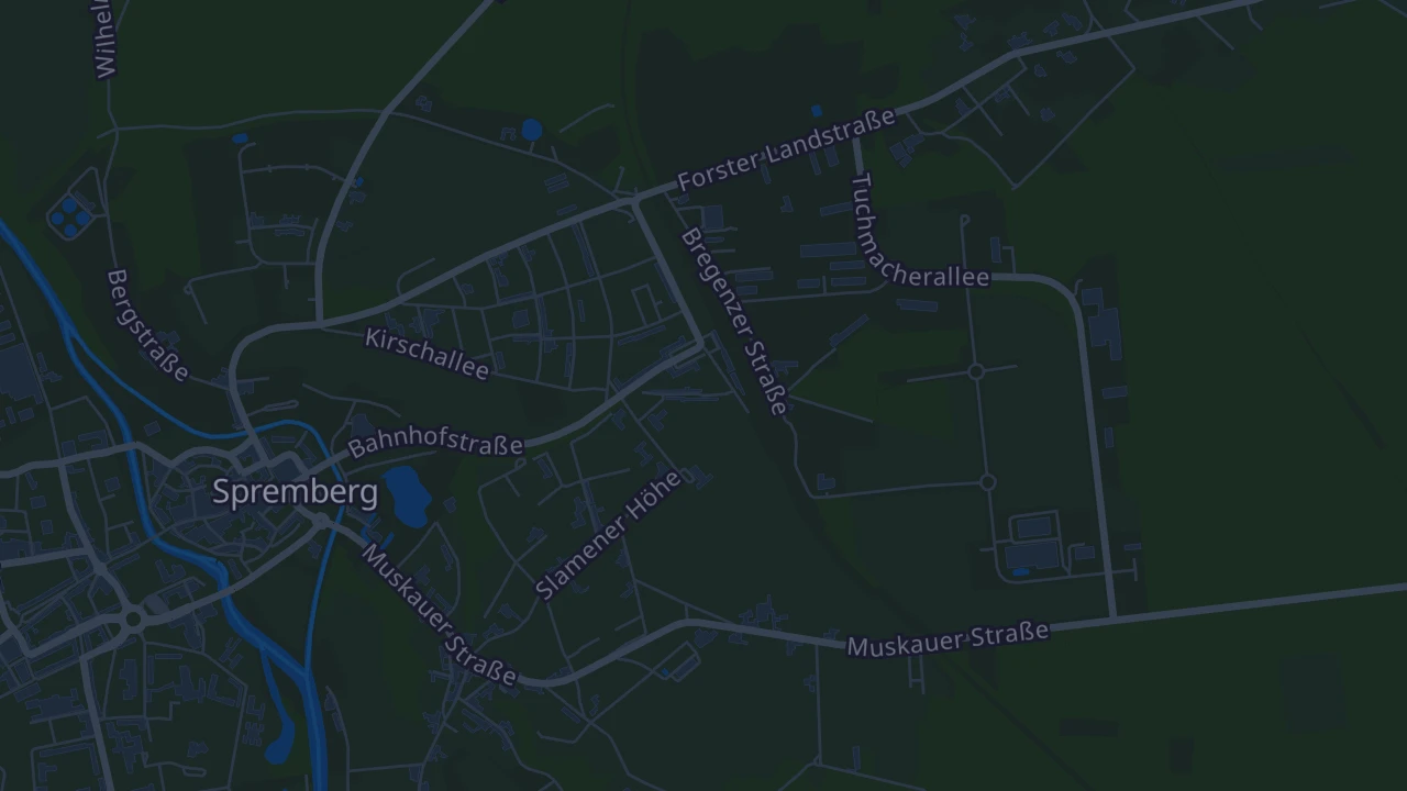 Karte von Spremberg