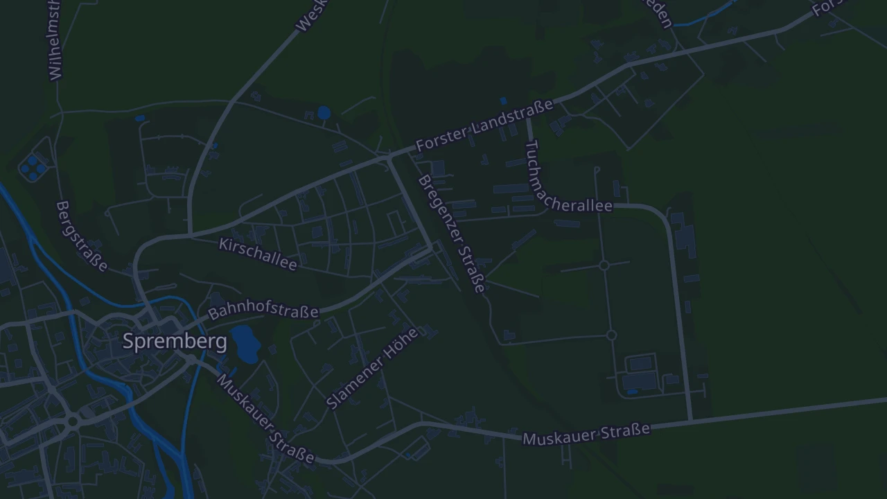 Karte von Spremberg