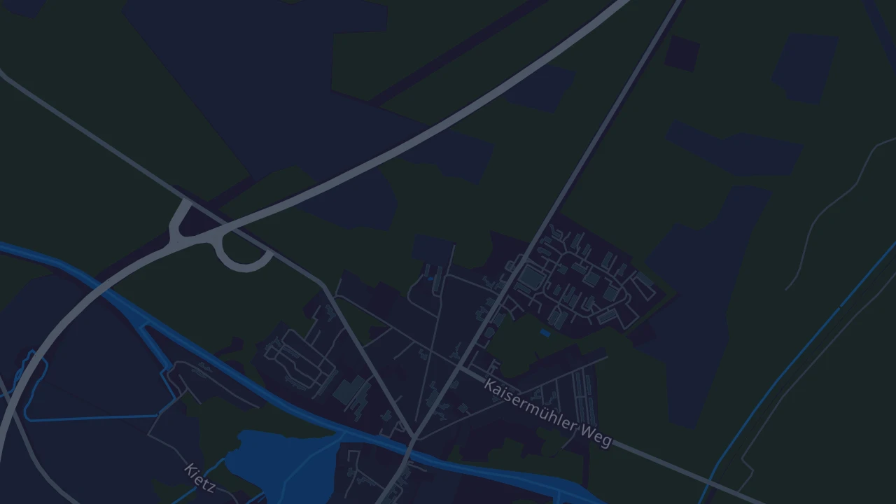 Karte von Müllrose