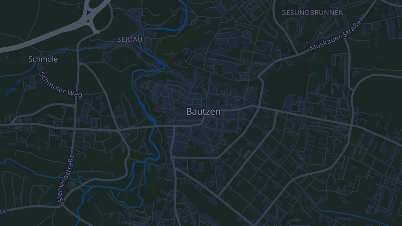 Karte von Bautzen