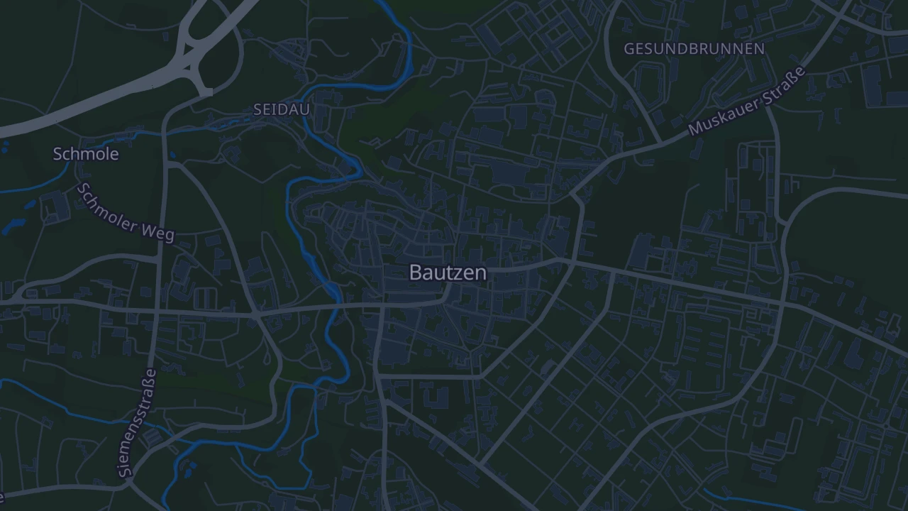 Karte von Bautzen