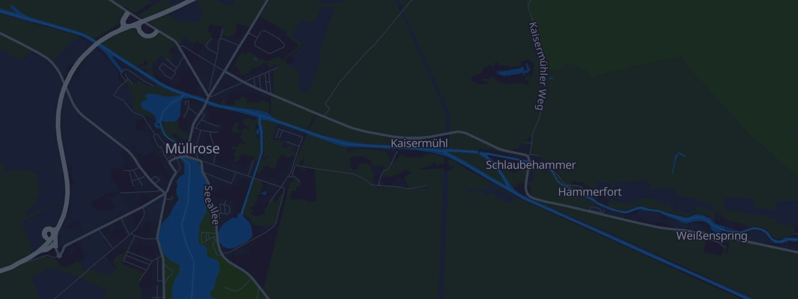 Karte von Groß Lindow