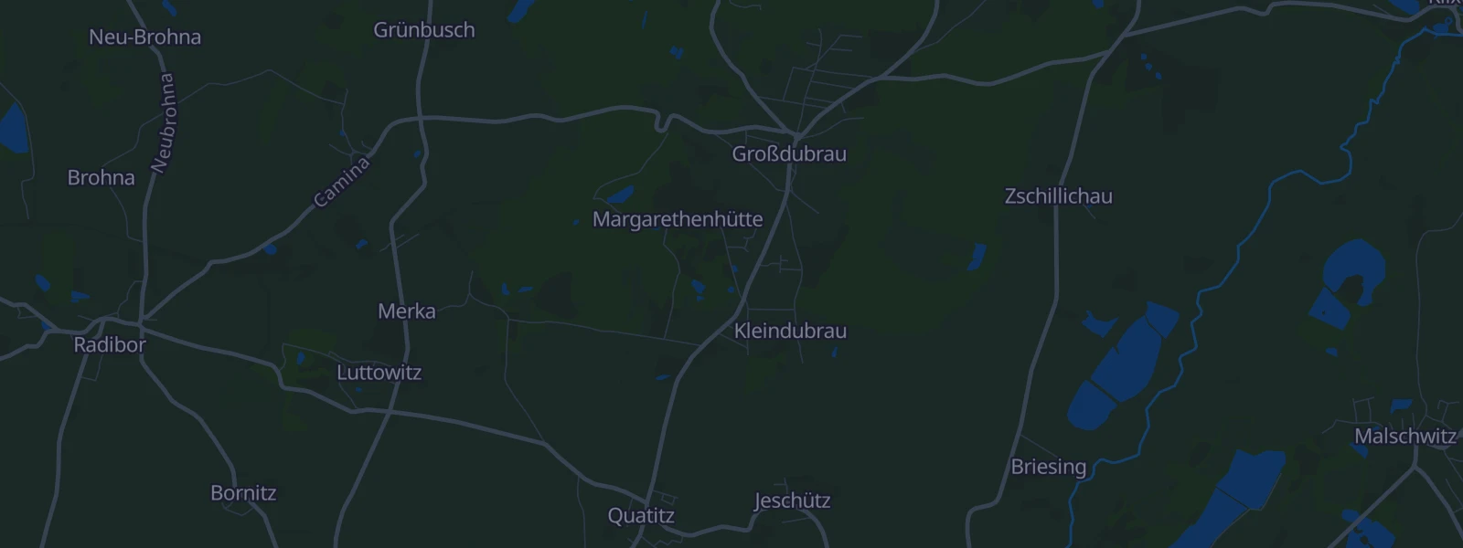 Karte von Großdubrau