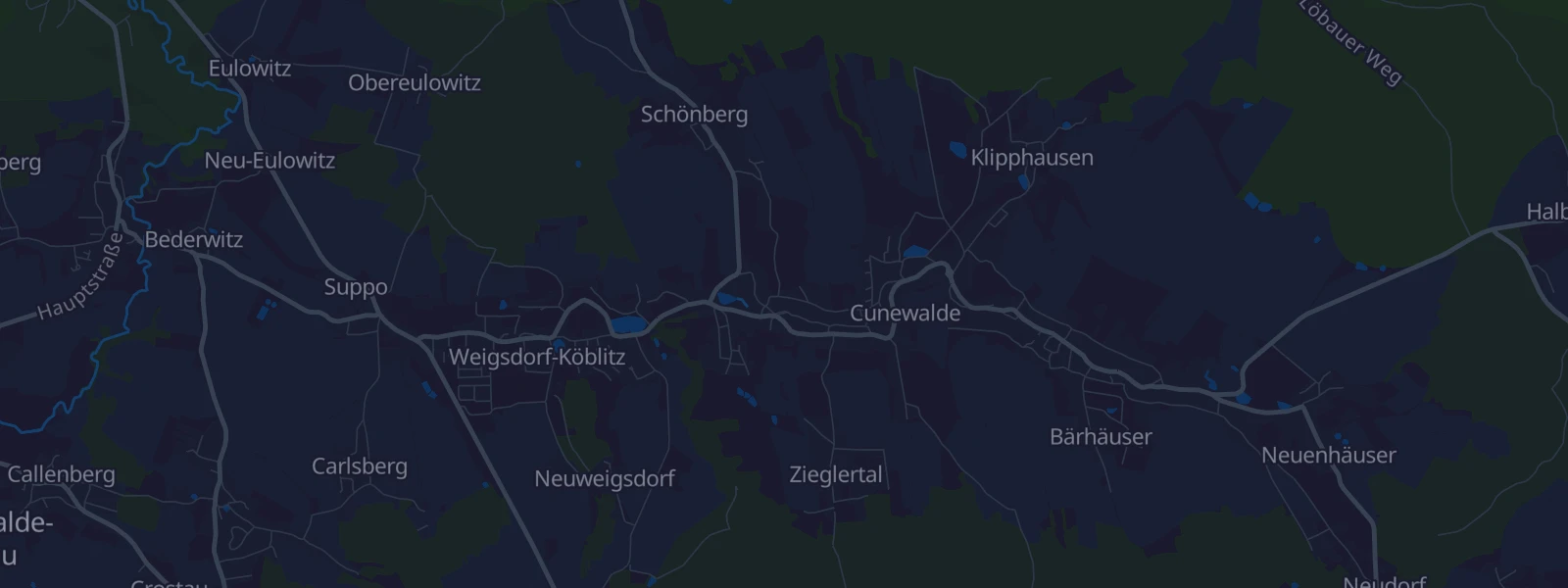 Karte von Cunewalde