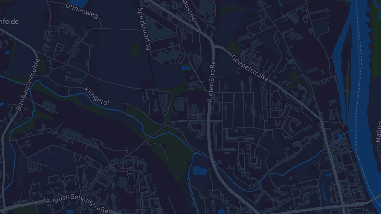 Karte von Frankfurt (Oder)