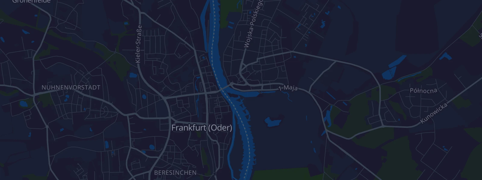 Karte von Słubice
