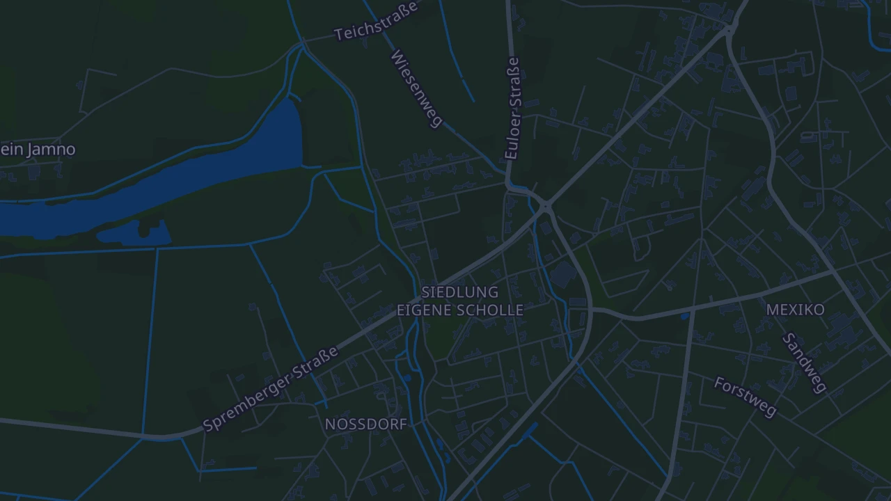 Karte von Forst (Lausitz)