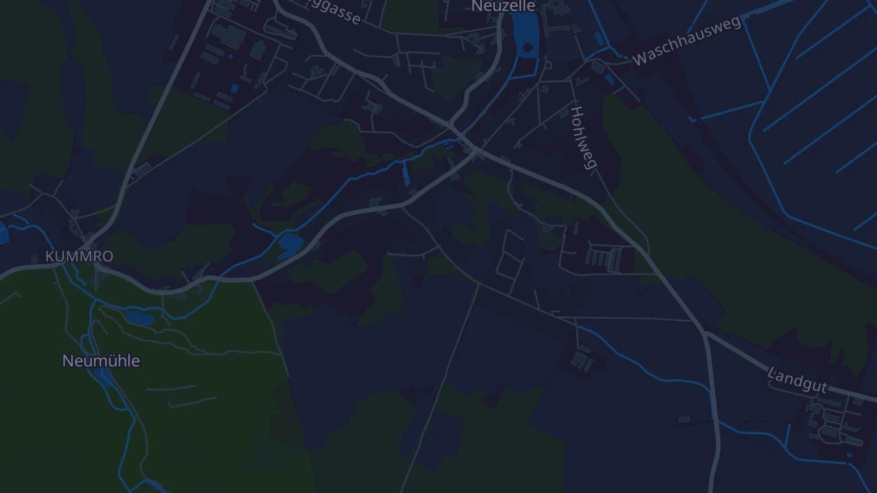 Karte von Neuzelle
