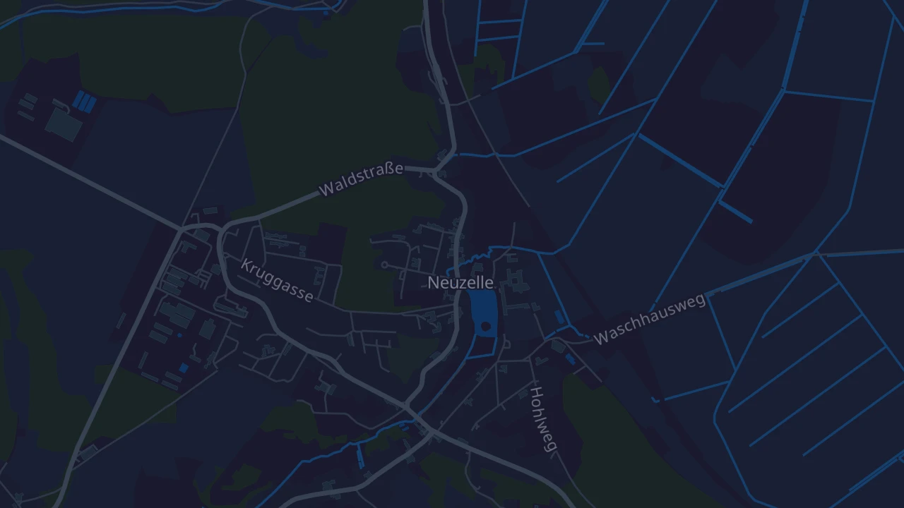 Karte von Neuzelle