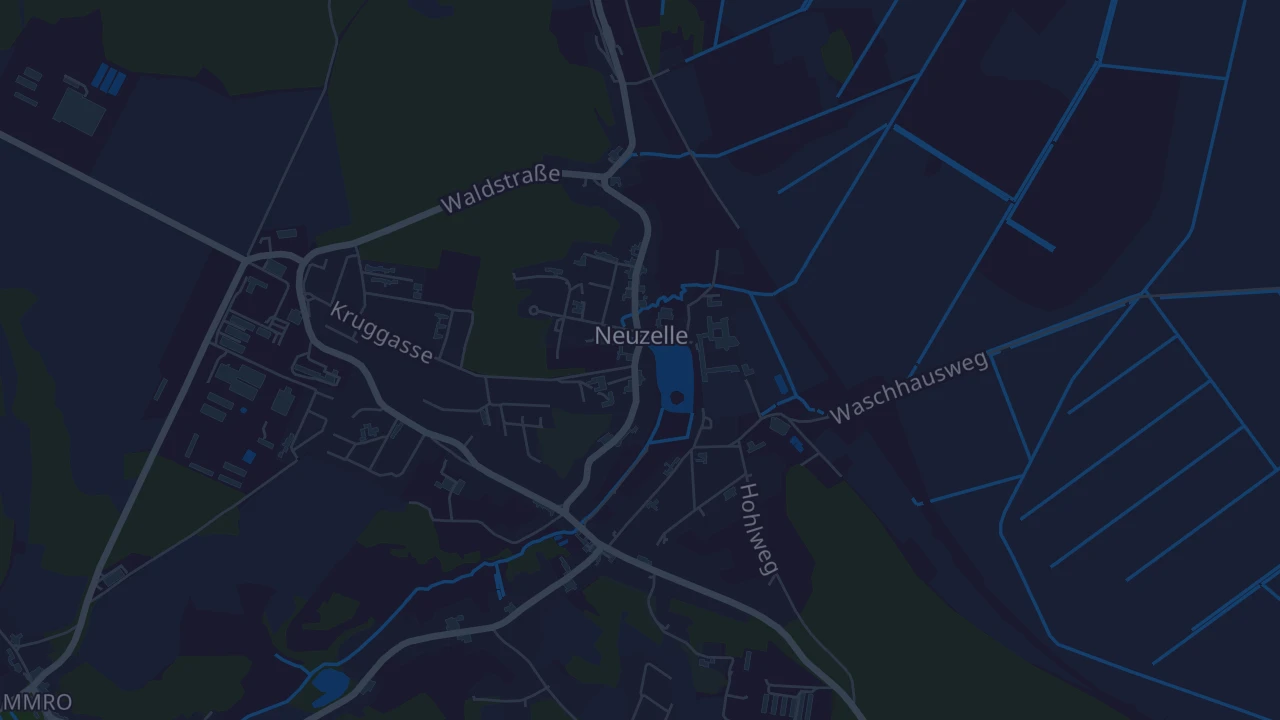 Karte von Neuzelle