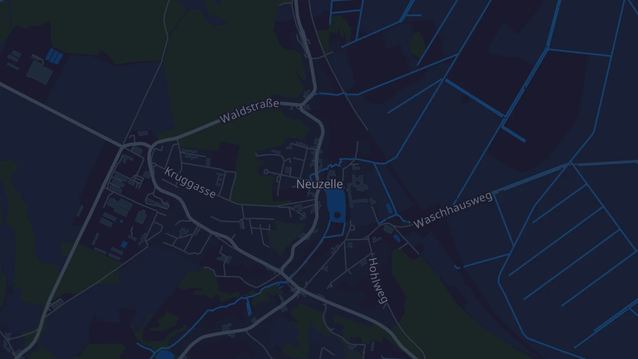 Karte von Neuzelle