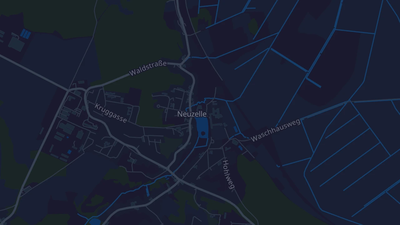 Karte von Neuzelle