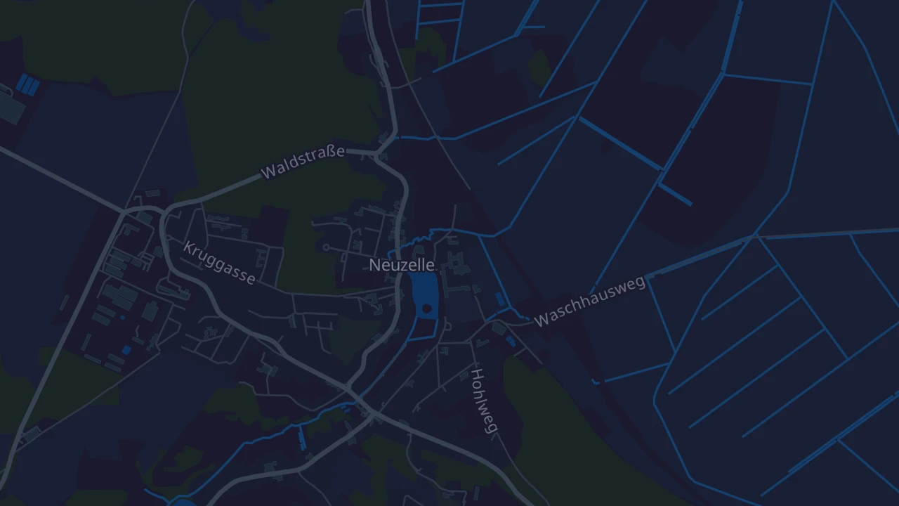 Karte von Neuzelle