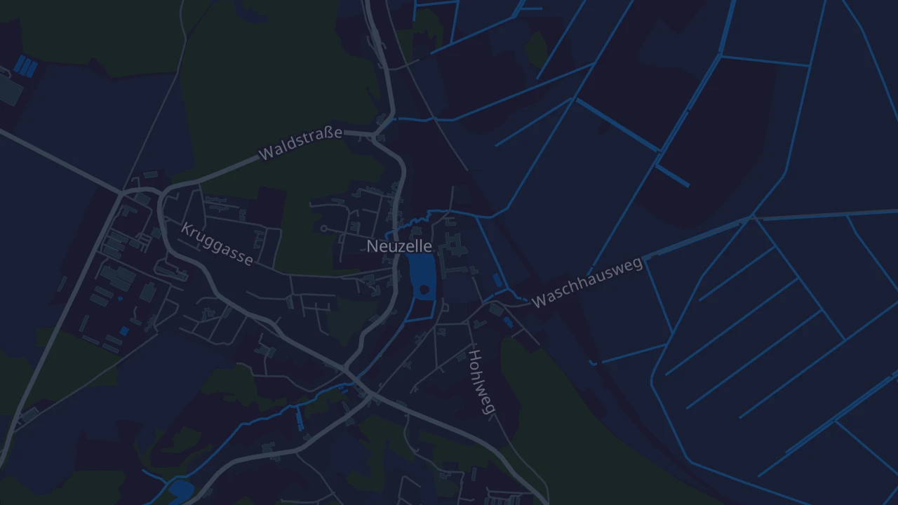 Karte von Neuzelle