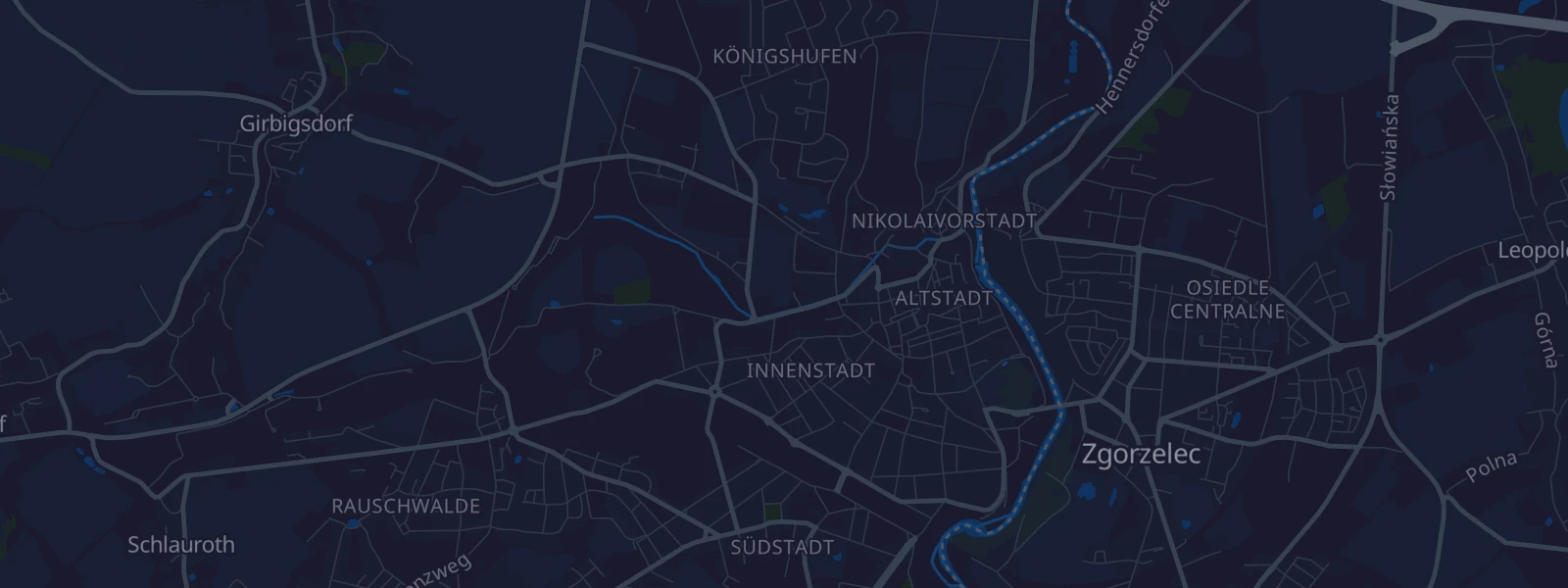 Karte von Görlitz