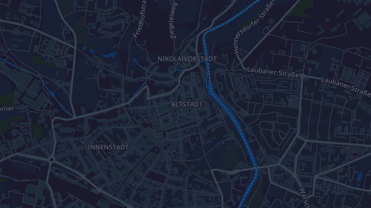 Karte von Görlitz