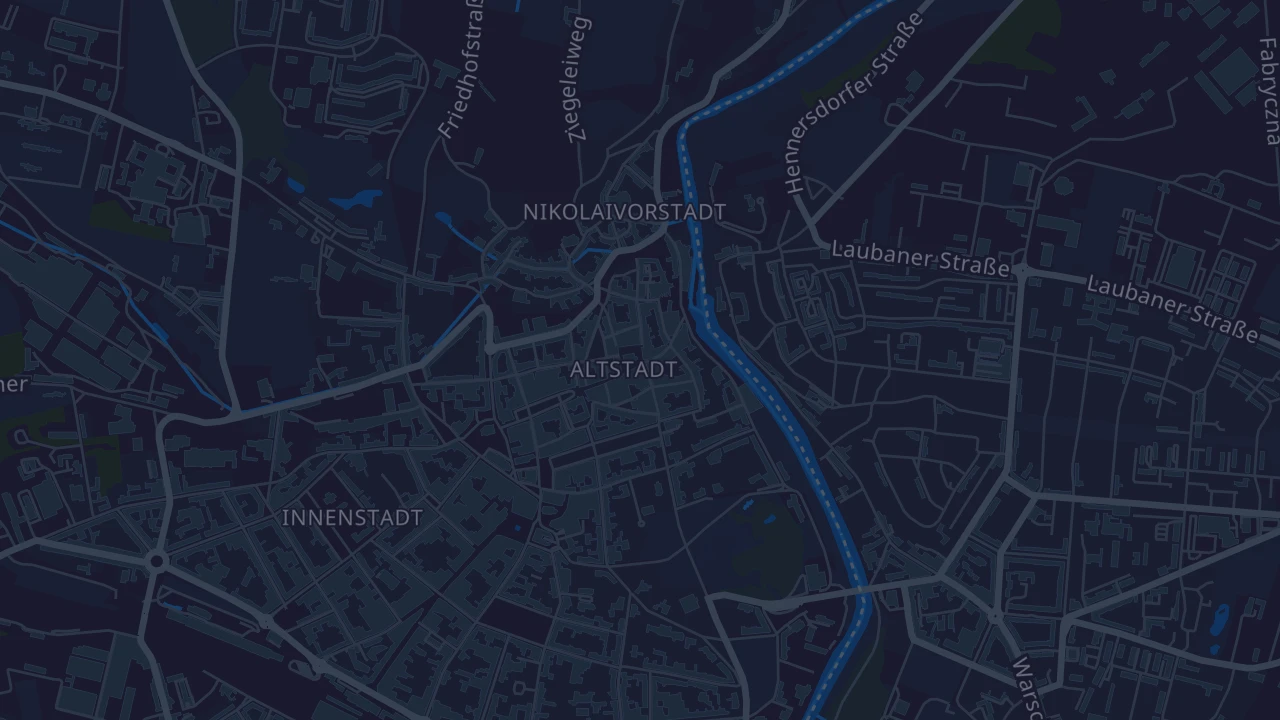 Karte von Görlitz