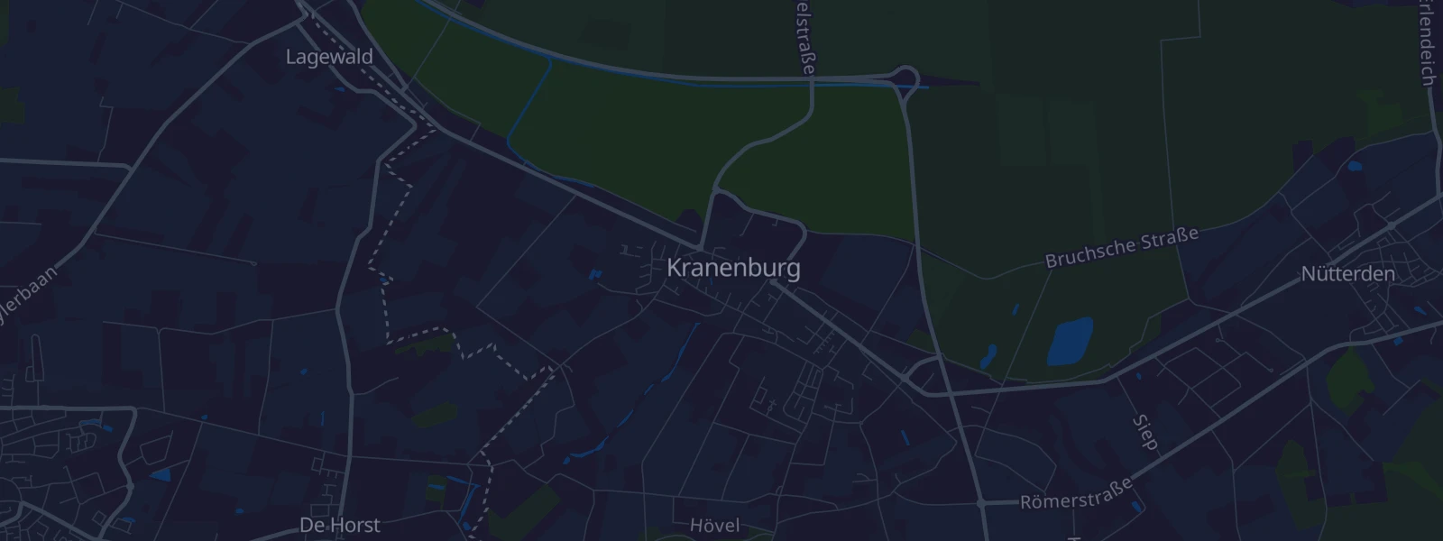 Karte von Kranenburg