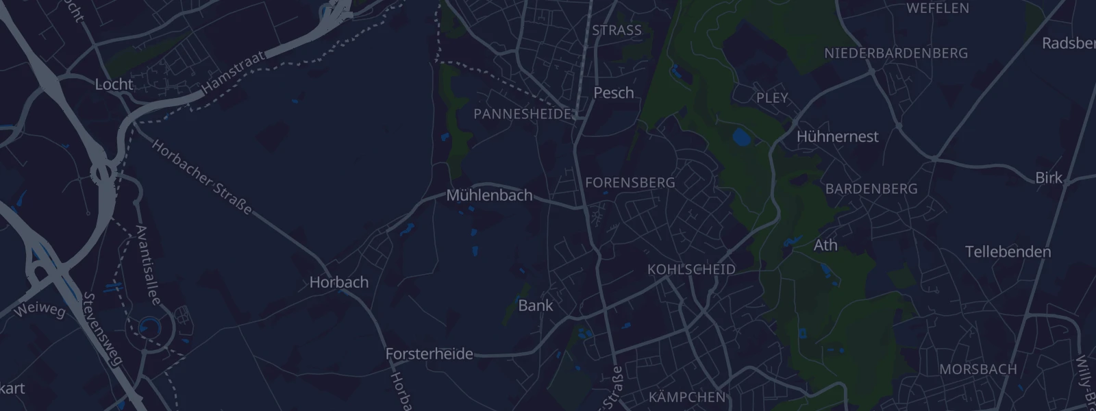 Karte von Herzogenrath