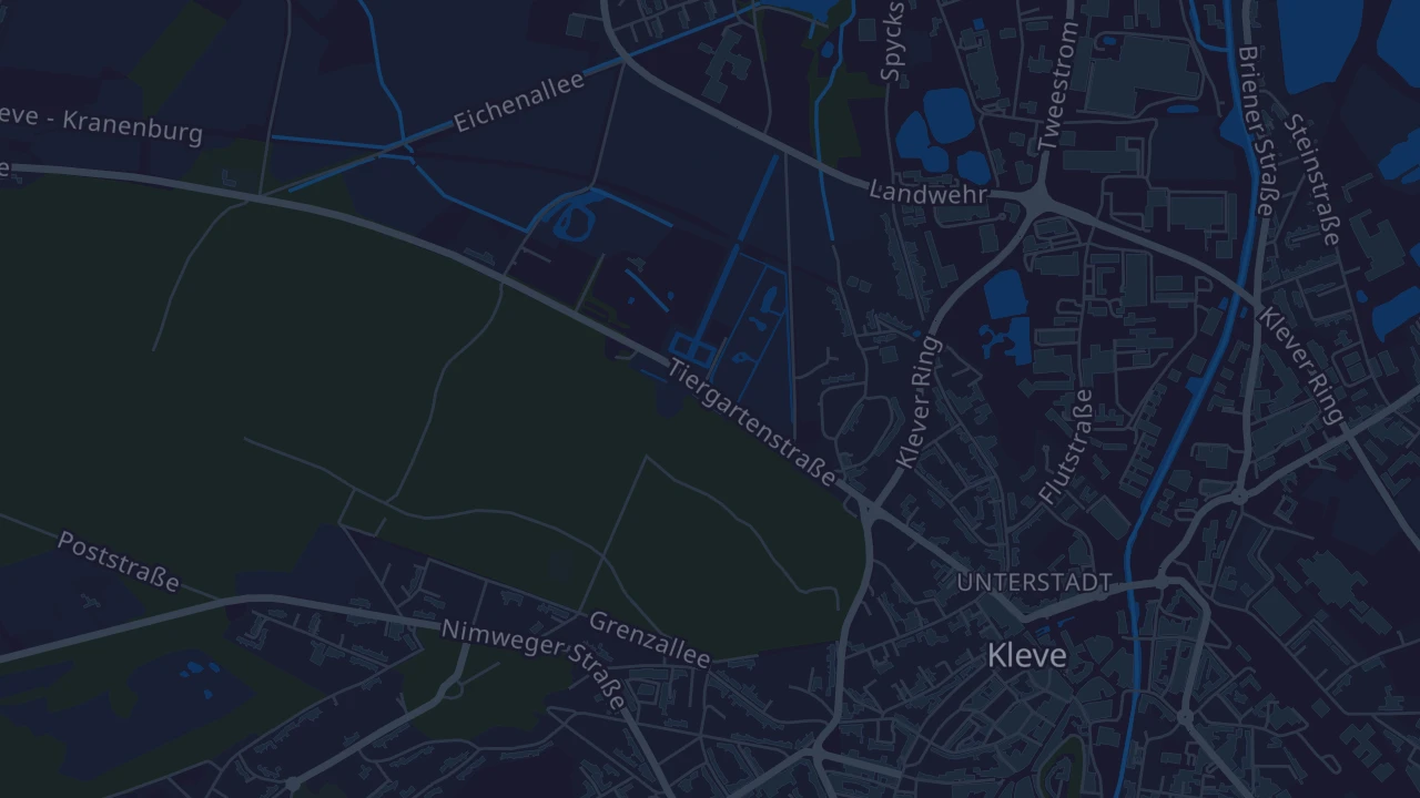 Karte von Kleve