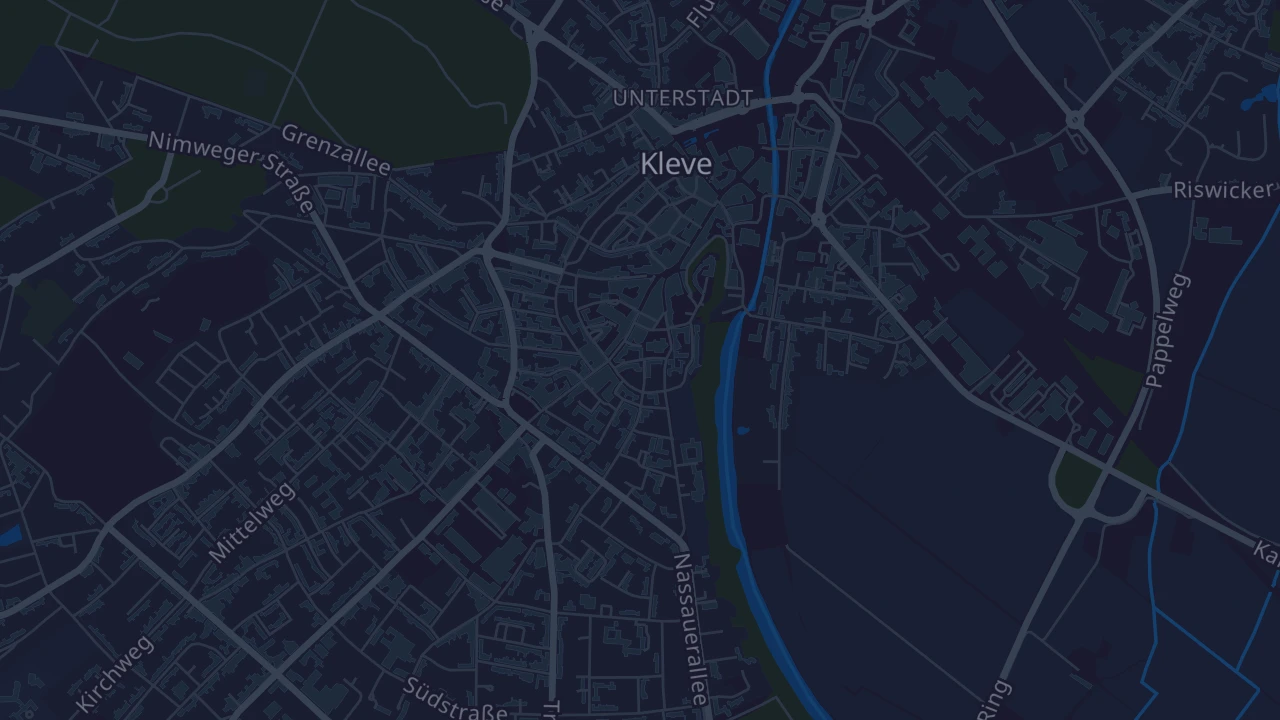 Karte von Kleve