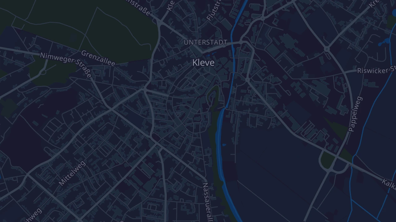 Karte von Kleve