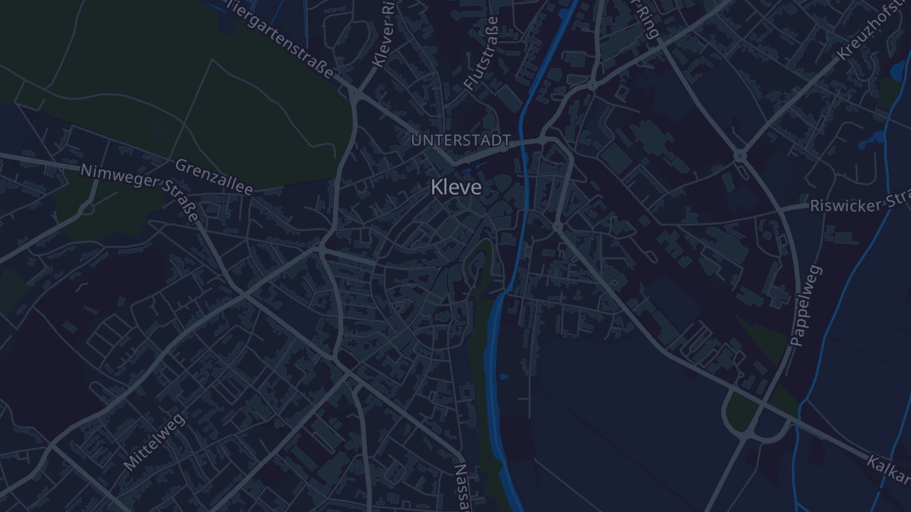 Karte von Kleve