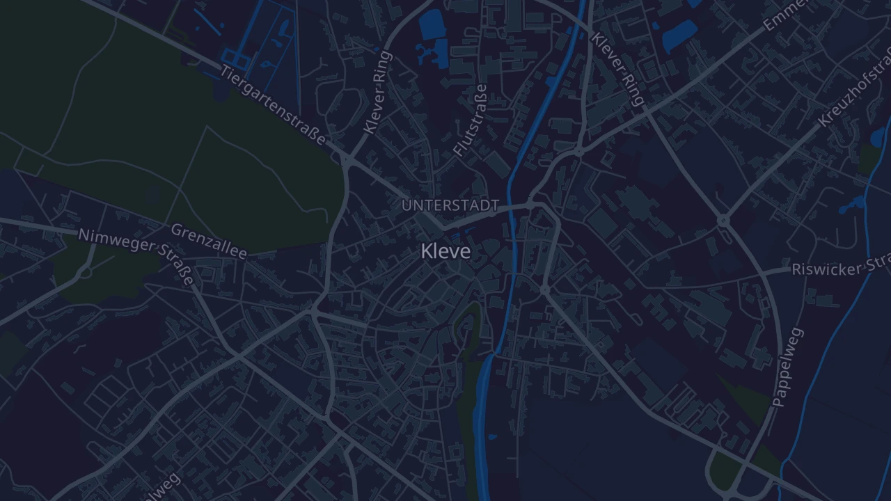 Karte von Kleve