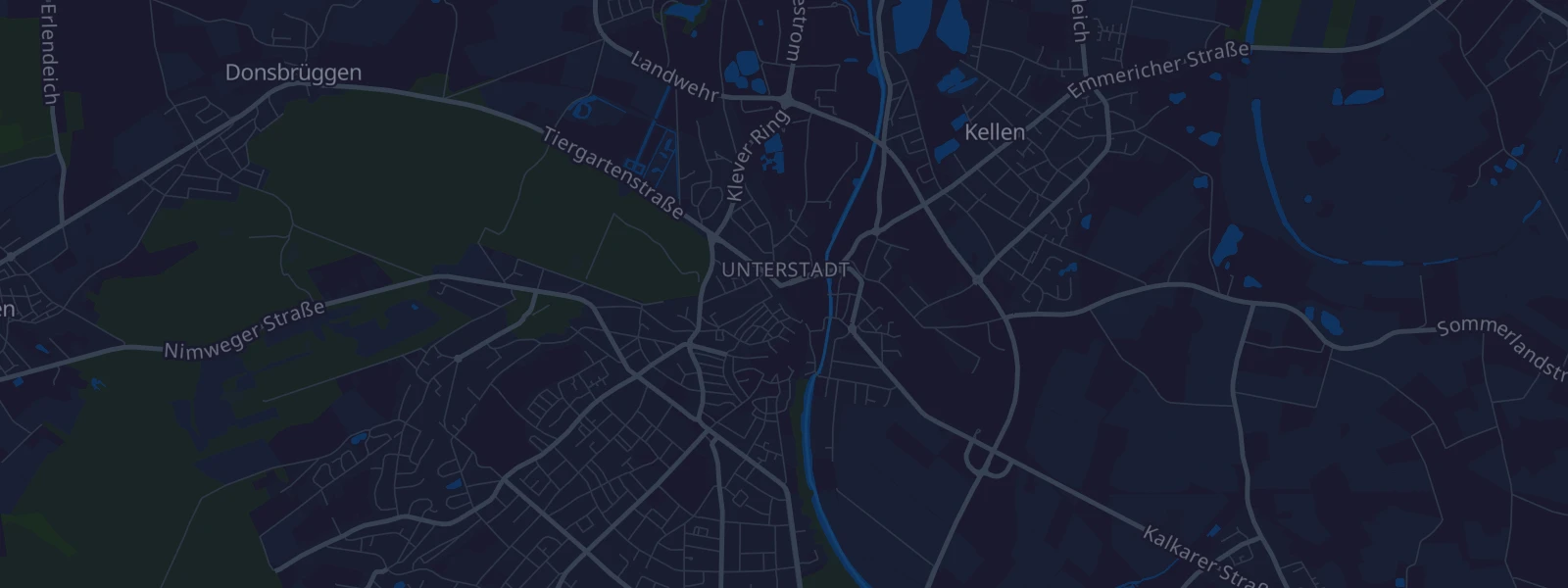 Karte von Kleve