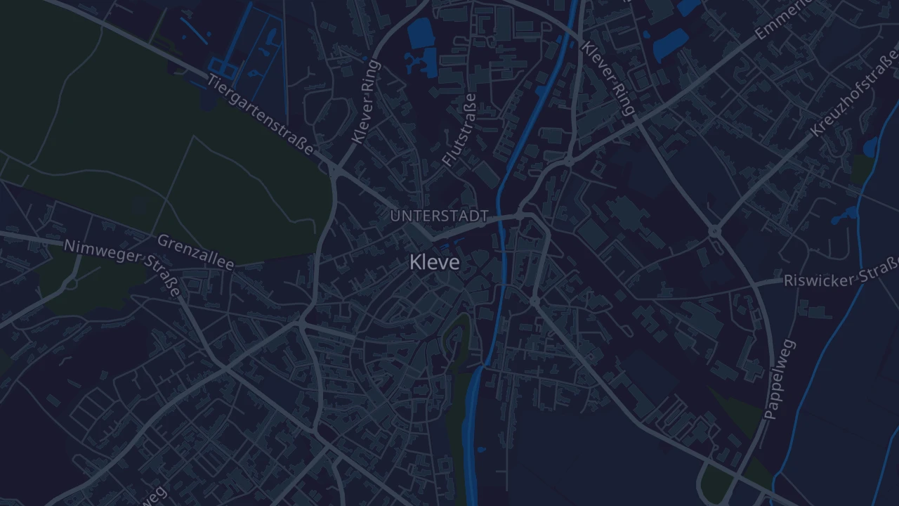 Karte von Kleve
