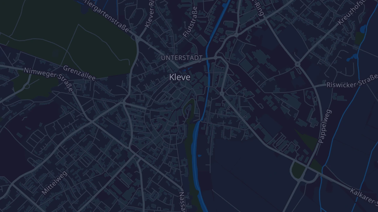 Karte von Kleve