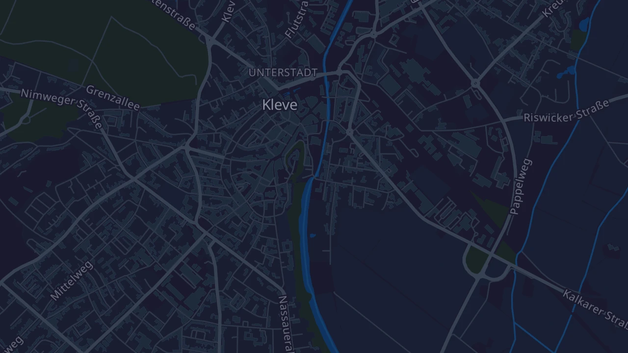 Karte von Kleve