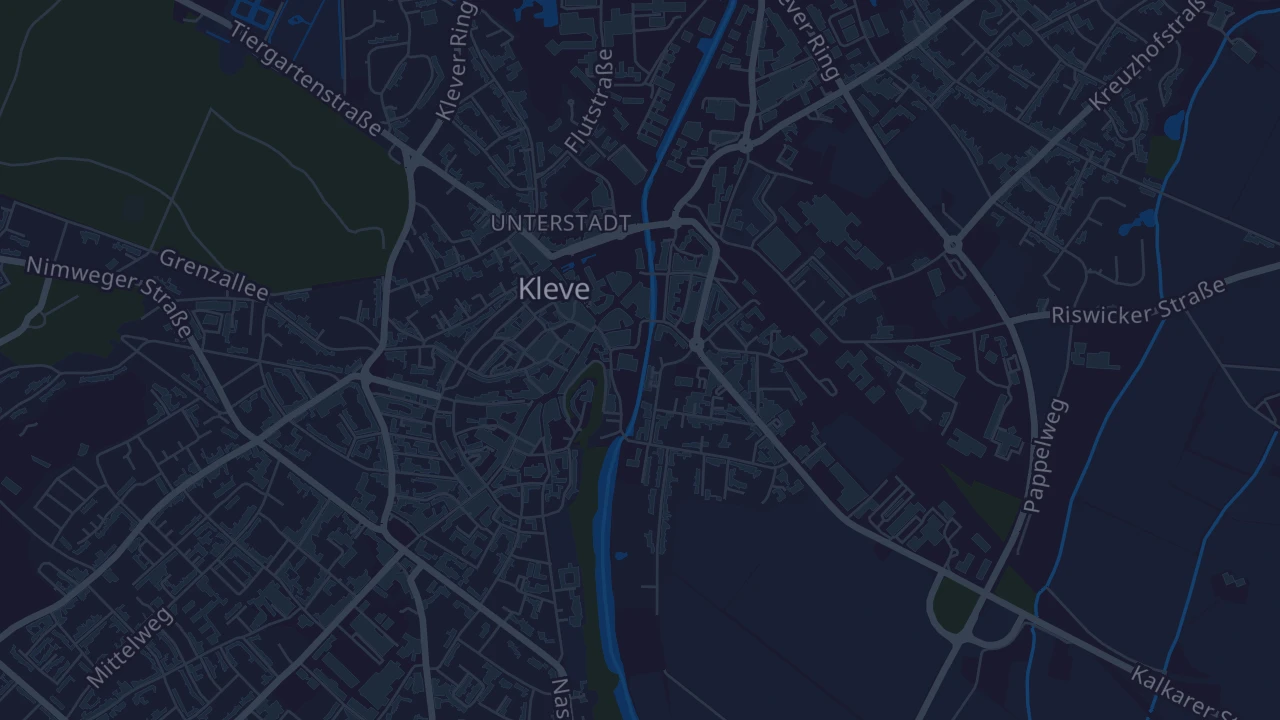 Karte von Kleve