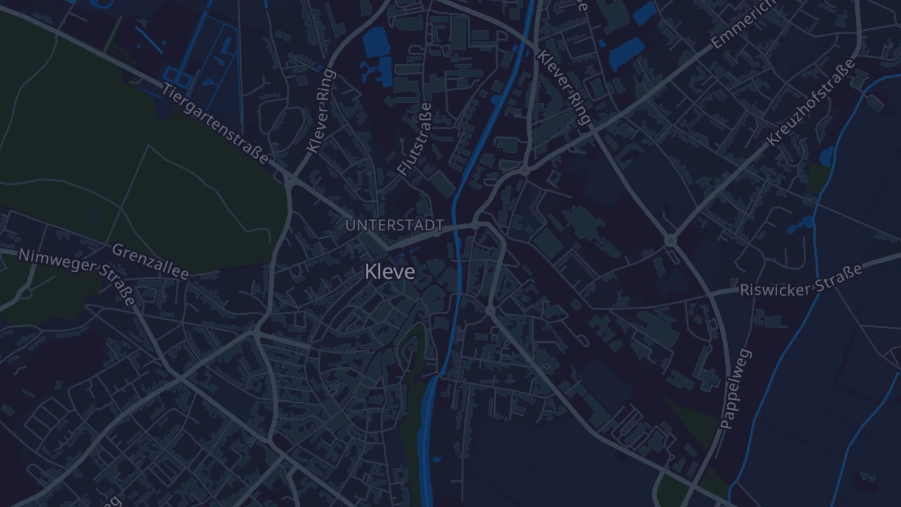 Karte von Kleve