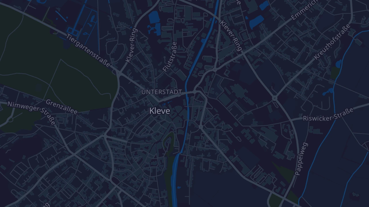 Karte von Kleve