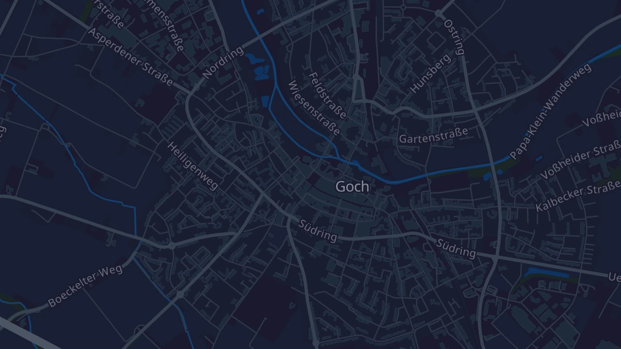 Karte von Goch