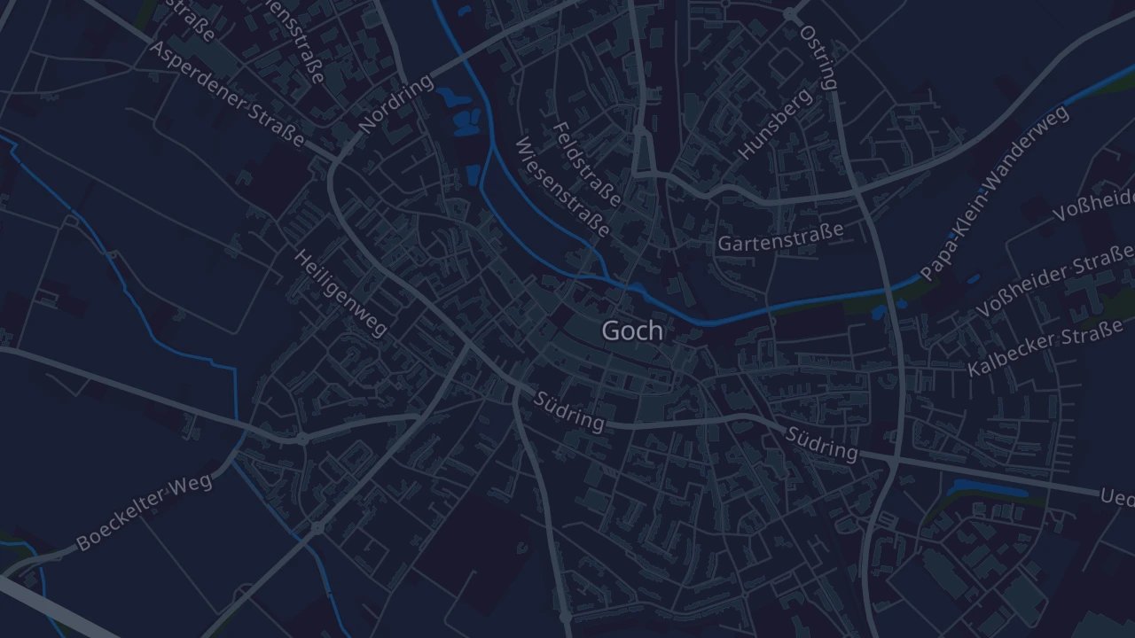 Karte von Goch