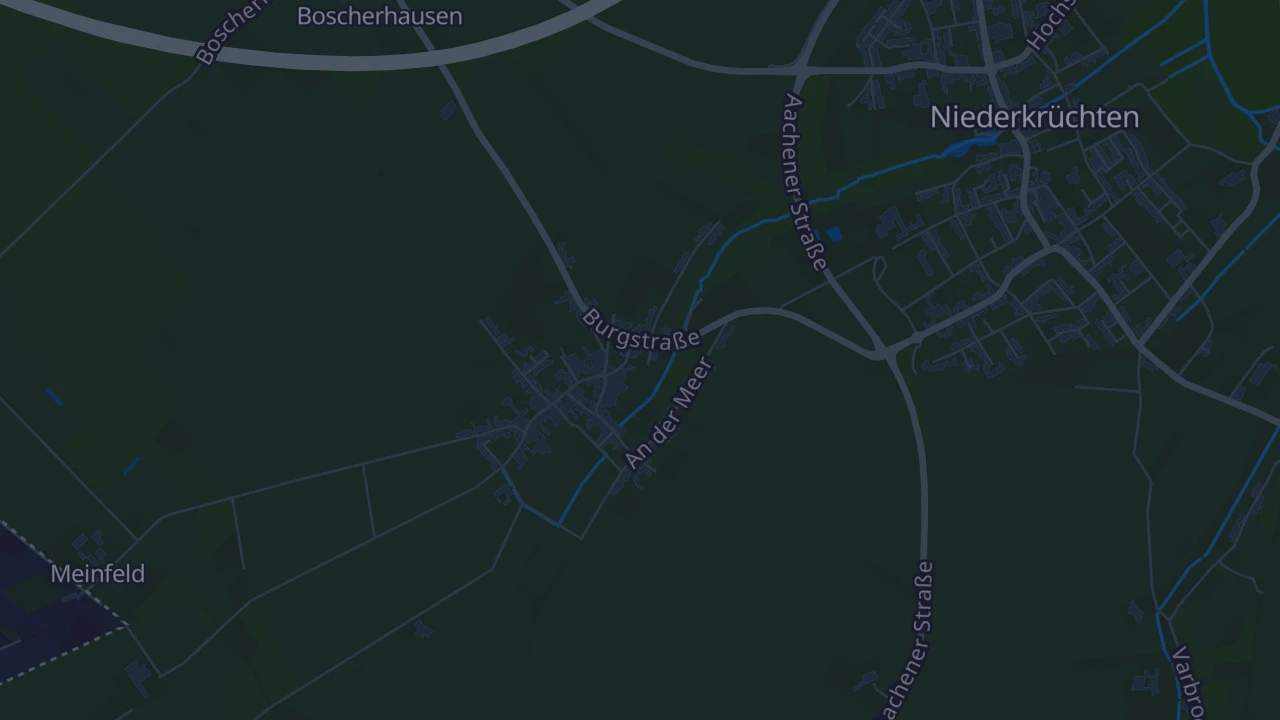 Karte von Niederkrüchten