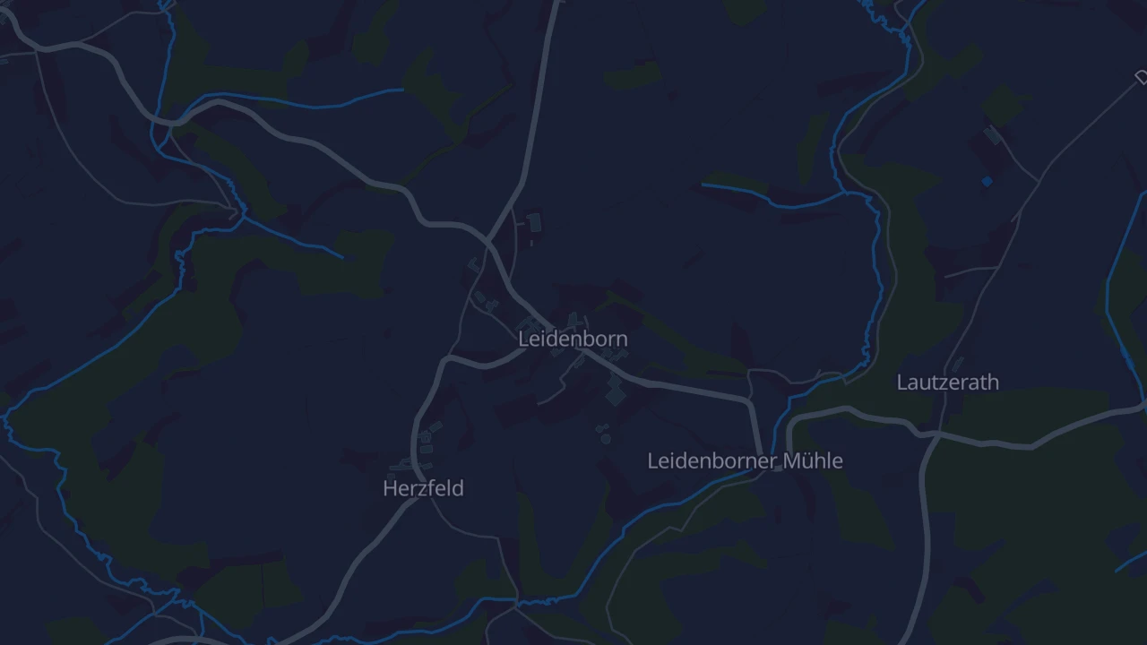 Karte von Leidenborn
