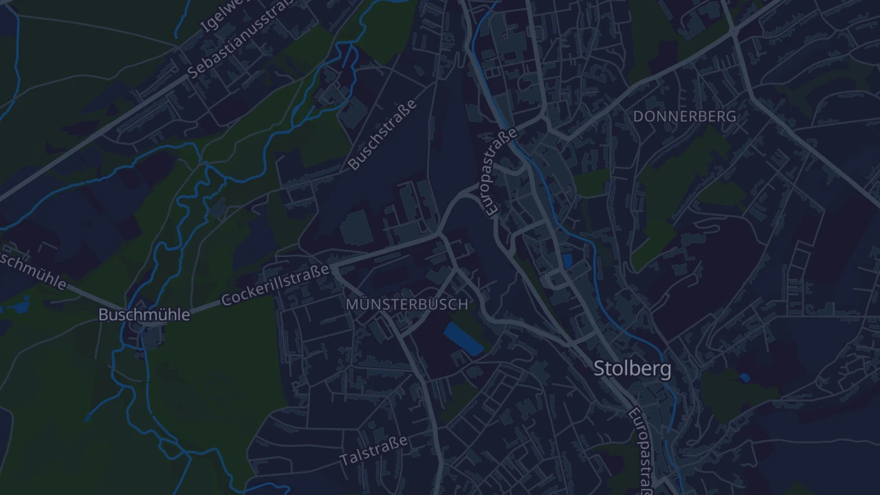 Karte von Stolberg (Rheinland)