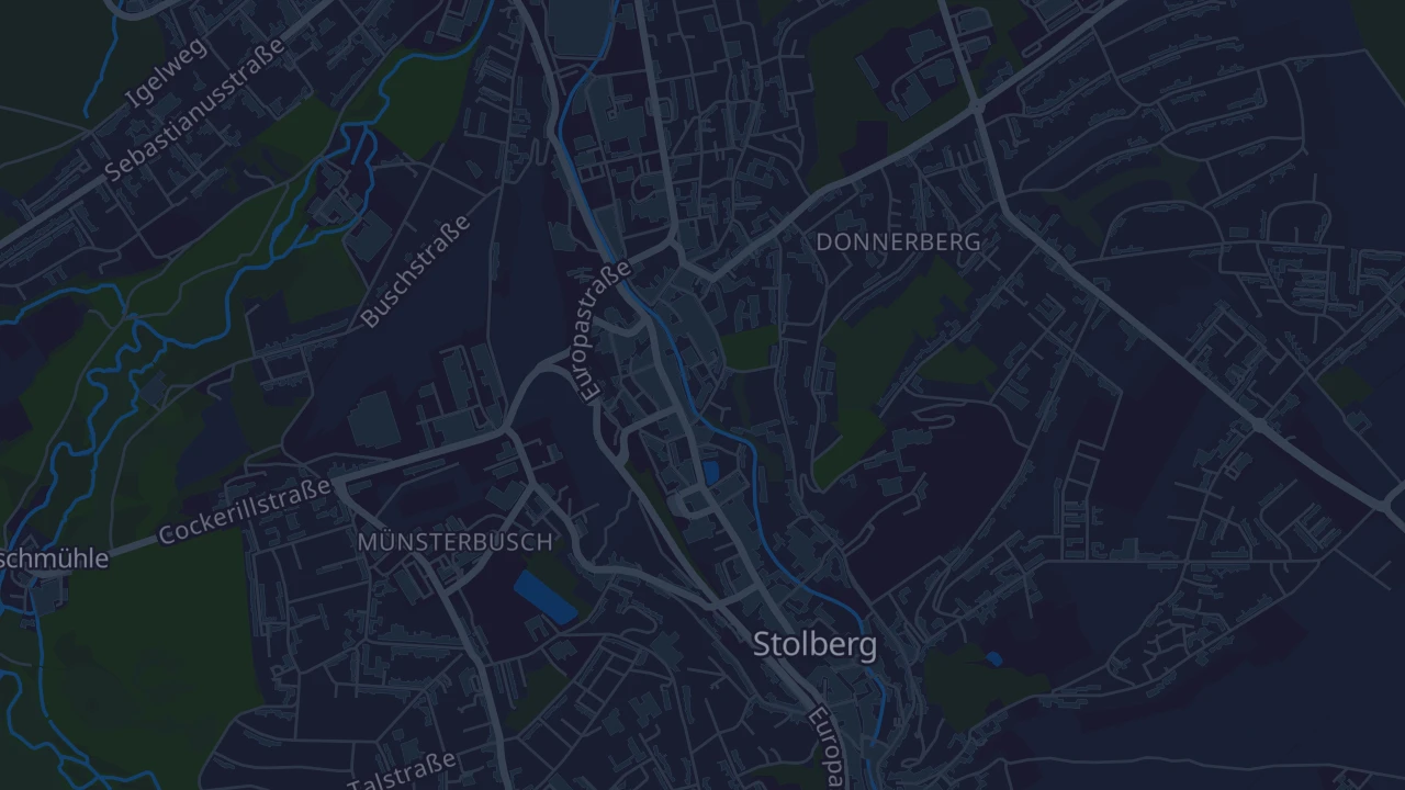 Karte von Stolberg (Rheinland)