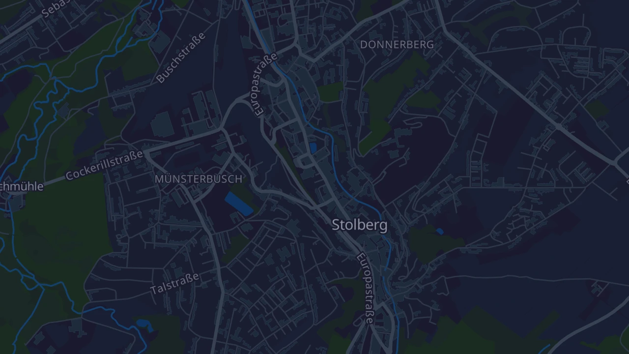 Karte von Stolberg (Rheinland)